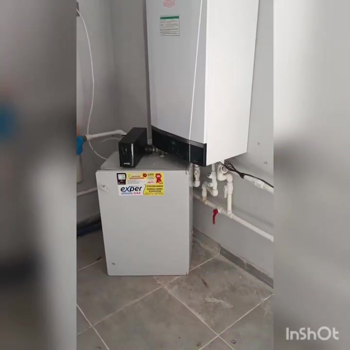 Ermiş köyündeki gerçek cihaz ve tesisat kurulumu